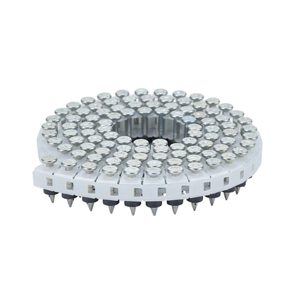 HN25C Hardened Stainless Steel Collated Nails With Dome Head